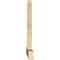 Ekena Millwork Portland Rough Sawn Timber Gable Bracket, Douglas Fir, 96"W x 48"H x 4"D x 6"F, 12/12 Pitch GBW096X48X0406POR00RDF - alternate 4